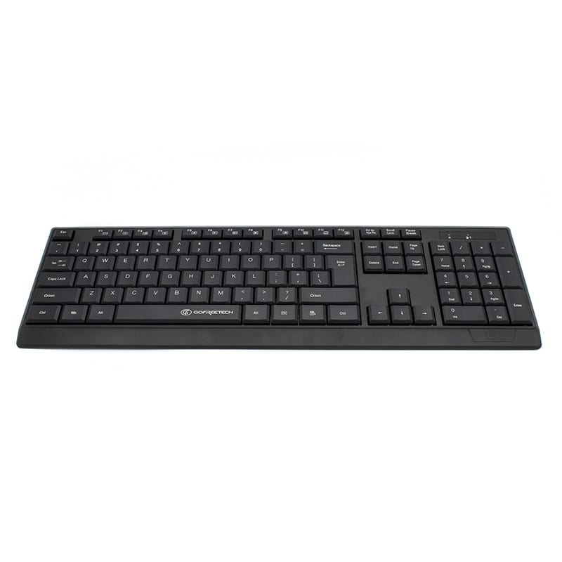 Gofreetech Wireless Kb Mouse Combo - Black