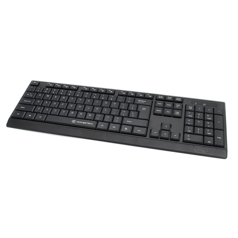 Gofreetech Wireless Kb Mouse Combo - Black