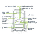 Gizzu Hero Ultra 3840Wh 3600W Ups Fast Charge Lifepo4 Portable Power Station