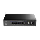 Cudy 8-Port 10 100 1000M Pse 2-Port 10 100 1000 Upl Unmanaged Poe+ Switch 120W