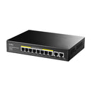 Cudy 8-Port 10 100 1000M Pse 2-Port 10 100 1000 Upl Unmanaged Poe+ Switch 120W