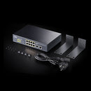 Cudy 8-Port Gbe Pse 2-Port Gbe Upl Unmanaged Poe+ Switch 120W