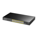 Cudy 24-Port Base-T Gigabit 2-Port Gbe Base-X Sfp Poe+ 200W Differential Mode 2Kv, Esd 15Kv, 300W Internal, Ver 2.0