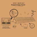 Gizzu 400W Solar Panel