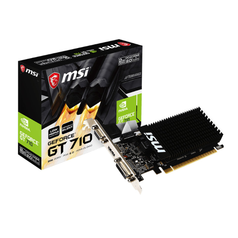 Msi Geforce Gt 710 Graphics Card - Gt7102Gd3H Lp