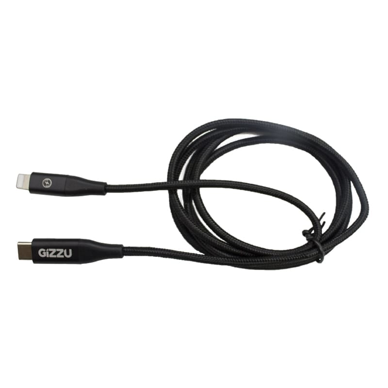 Gizzu Charger 2 Port 36w With Lightning 1.2m Cable