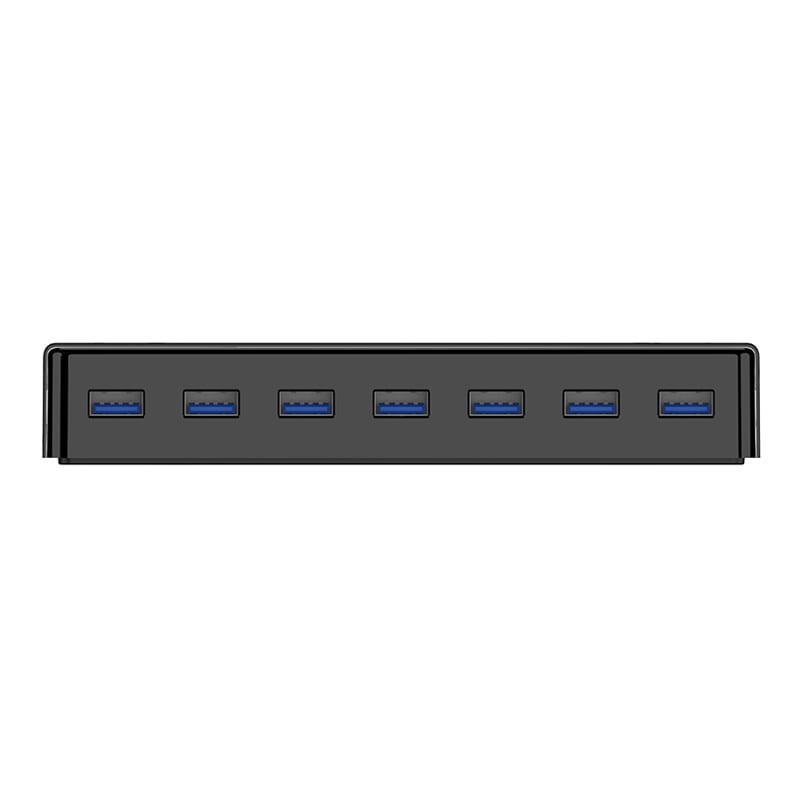 Orico 7 Port Additional Power Usb3.0 Hub - Black