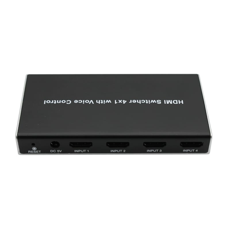 Hdcvt 4X1 Hdmi 2.0 Switch With Voice Control