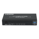 Hdcvt 1X4 Hdmi 1.4 Splitter Supports Hdcp1.4 And Edid
