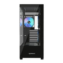 Raidmax I801 Atx Micro-Atx Mini-Itx E-Atx Argb Gaming Chassis - Black