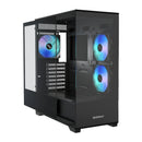 Raidmax I801 Atx Micro-Atx Mini-Itx E-Atx Argb Gaming Chassis - Black