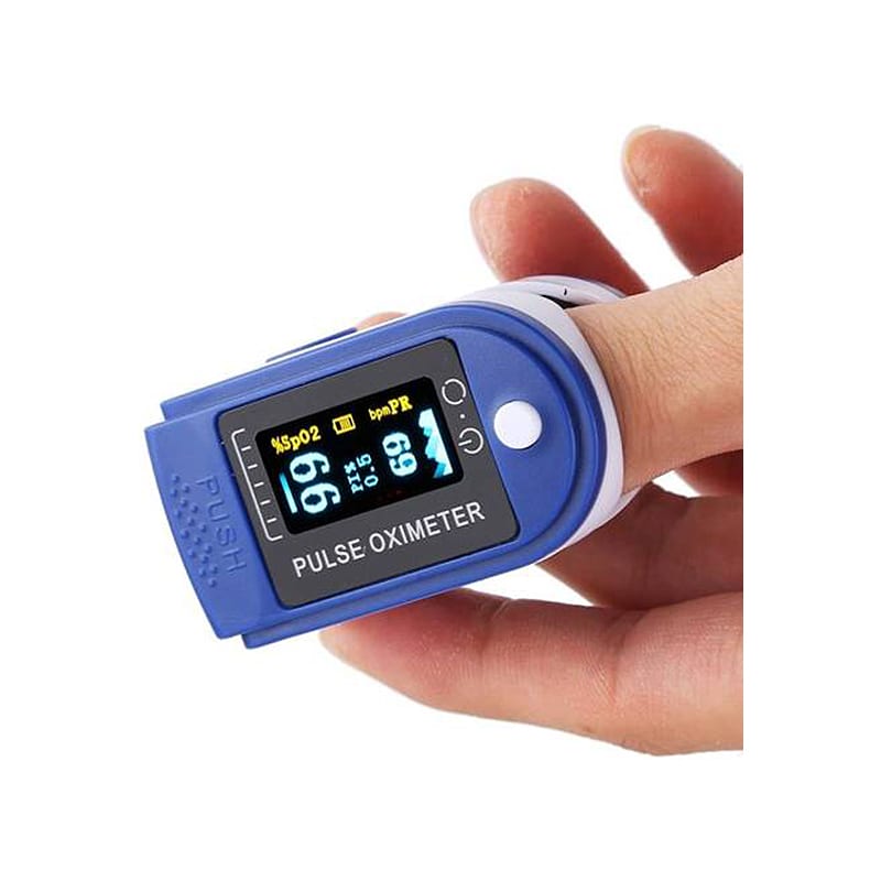 Jziki Pulse Oximeter Fingertip Blood Oxygen Monitor Led Display