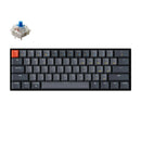 Keychron K12 61 Key Hot-swappable Mechanical Keyboard White Led Blue