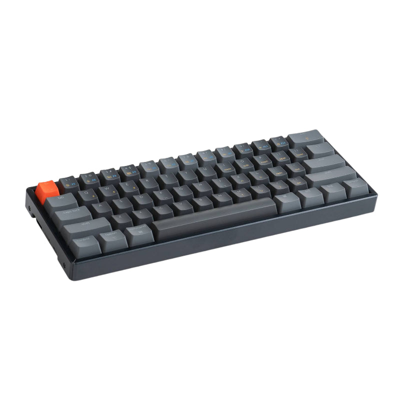 Keychron K12 61 Key Hot-swappable Alunium Frame Mechanical Keyboard Rgb Red
