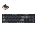 Keychron K5 Ansi Full Size Layout 104 Key - Brown Switch Rgb Hot-Swap - Optical Wireless Low-Profile Keyboard