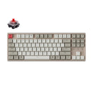 Keychron K8 87 Key Hot-swappable Keychron Alunium Frame Mechanical Keyboard Non-backlit Red Switches