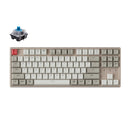 Keychron K8 87 Key Hot-Swappable Keychron Alunium Frame Mechanical Keyboard Non-Backlit Blue Switches