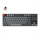 Keychron K8 Pro Ansi 80% Tkl Layout 87 Key - Full Assembled - Brown Switch Rgb Hot-Swap Gateron G Pro Mechanical Wireless Normal Profile Qmk Keyboard