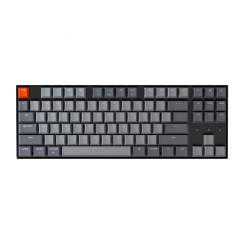 Keychron K8 Pro Ansi 80% Tkl Layout 87 Key - Full Assembled - Brown Switch Rgb Hot-Swap Gateron G Pro Mechanical Wireless Normal Profile Qmk Keyboard