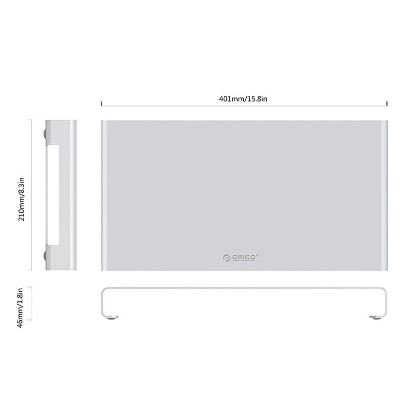 Orico Aluminium Desktop Monitor Stand
