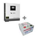 Lalela Small Home 3000Va Inverter Bundle Run Time At 300W ~7.2 Hours