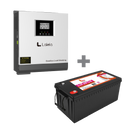 Lalela Small Home 3000Va Inverter Bundle Run Time At 300W ~4.5 Hours