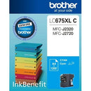 Brother High Yield Cyan Ink Cartridge - Mfcj2720 2320 - 1 200 Pgs - New