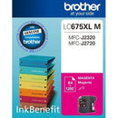 Brother High Yield Magenta Ink Cartridge - Mfcj2720 2320 - 1 200 Pgs - New
