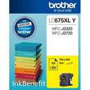 Brother High Yield Yellow Ink Cartridge - Mfcj2720 2320 - 1 200 Pgs - New