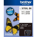 Brother High Yield Black Ink Cartridge - Mfcj2720 - 2 400 Pgs - New