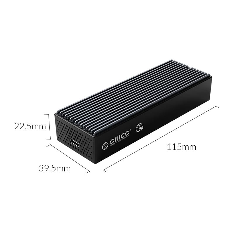 Orico Usb3.2 20Gbps M.2 Nvme Ssd Enclosure