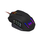 Redragon Impact 12400Dpi Mmo Gaming Mouse - Black
