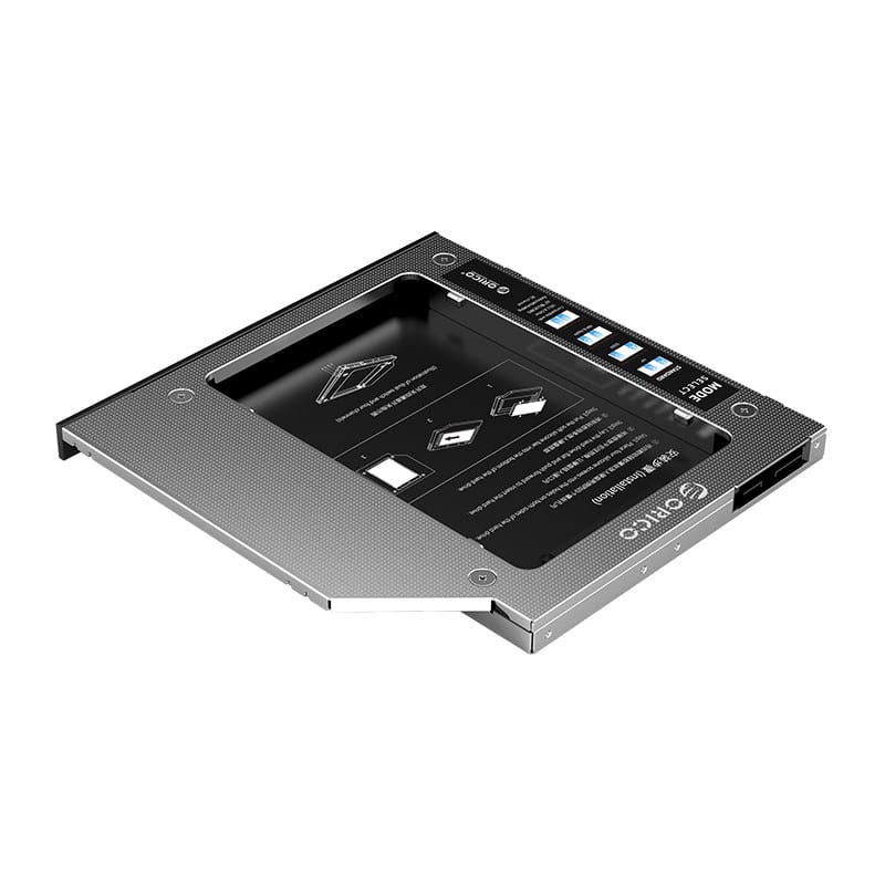 Orico 9.0Mm 9.2Mm 9.5Mm Sata3.0 Optical Caddy Drive - Silver