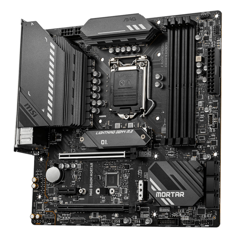Msi B560m Mortar Intel Lga1200 M-atx Gaming Motherboard