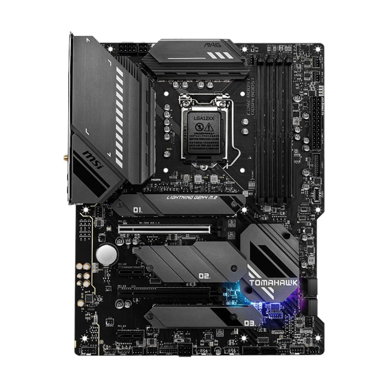 Msi Z590 Tomahawk Wifi Intel Lga1200 Atx Gaming Motherboard