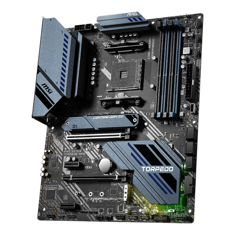 Msi Mag X570s Torpedo Max Amd Am4 Atx Gaming Motherboard
