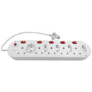 Locally Sourced Switched Multi Plug 5X16A 5X5A 0.5M Cord