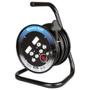 Locally Sourced 30M 16A Extension Cord On Open Metal Reel