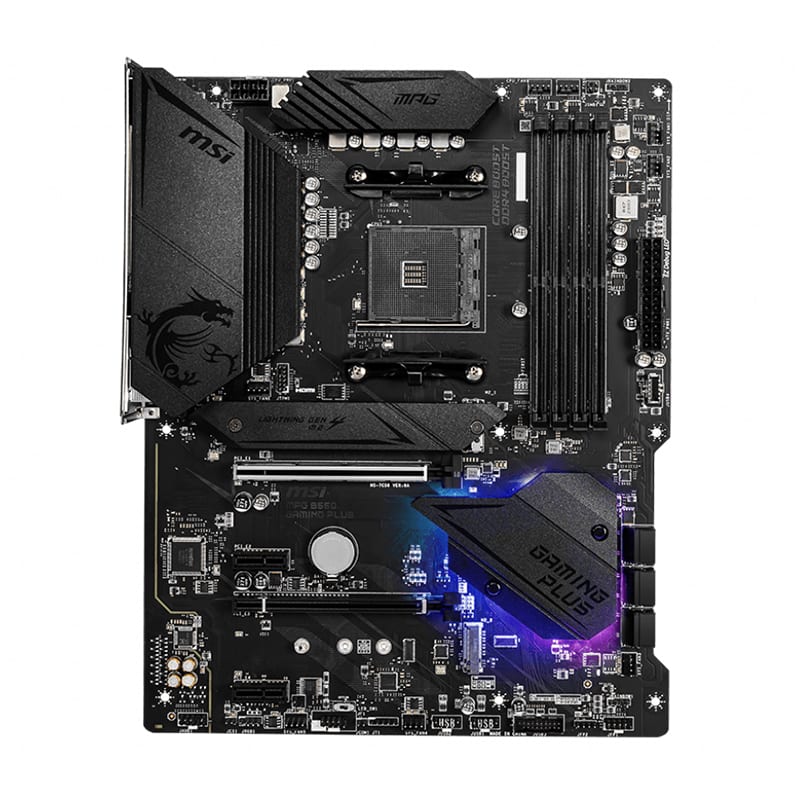 Msi B550 Gaming Plus Amd Am4 Atx Gaming Motherboard