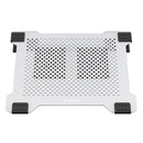 Orico Dual Fan 11-15" Aluminium Laptop Cooling Pad With Usb Passthrough Adapter