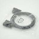 Oem 9 Pin Rs232 Crossover Female To Female 2M Cable Black