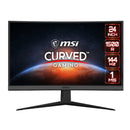 Msi G24C6 23.6" 1080P Va 144Hz 1Ms Fhd Freesync Curved Gaming Monitor
