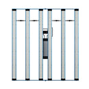 Kingbrite P55 480W Bar Grow Light With Uv+Ir Samsung Lm281B