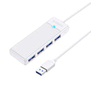 Orico Pw Series 4-Port Usb3.0 Hub Usb-A Usb-A3.0 X 4 (5Gbps Sharing) 15Cm White