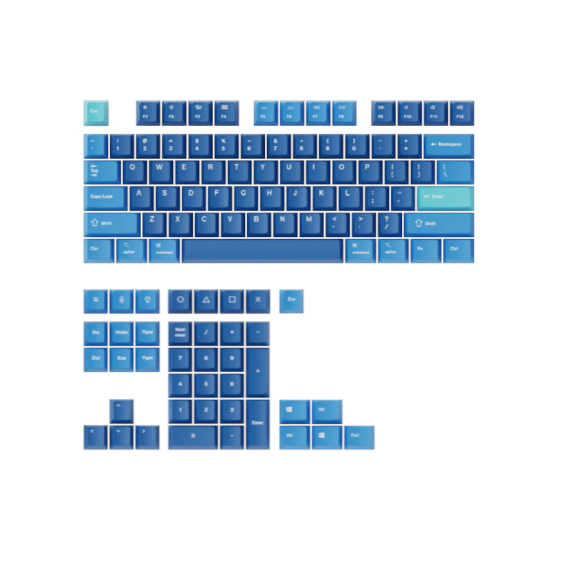 Keychron Full Set Keycap De-Sub Pbt Ocea