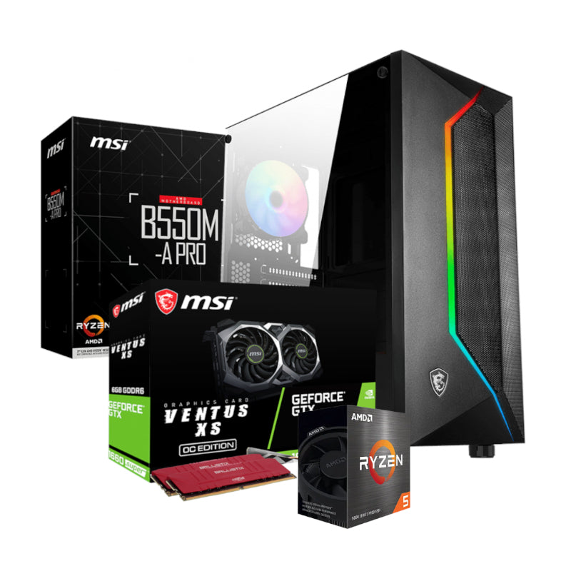 Pcbuilder Ryzen 5 5600x Strike Windows 11 Gaming Pc