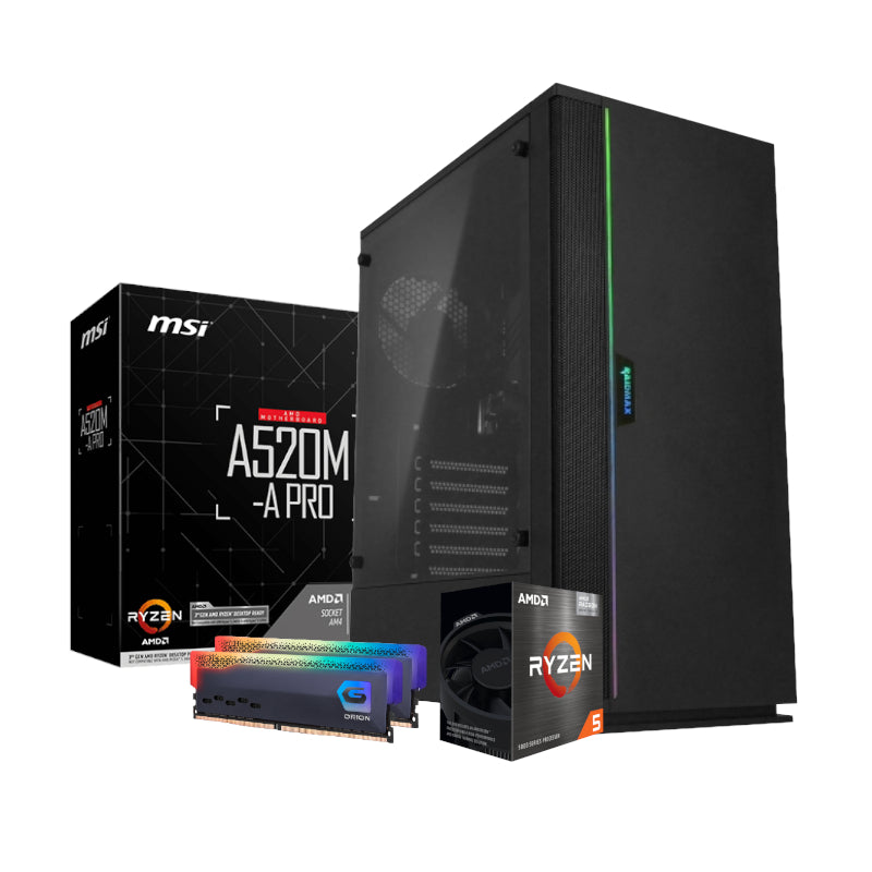 Pcbuilder Ryzen 5 5600G Defender Windows 11 Gaming Pc