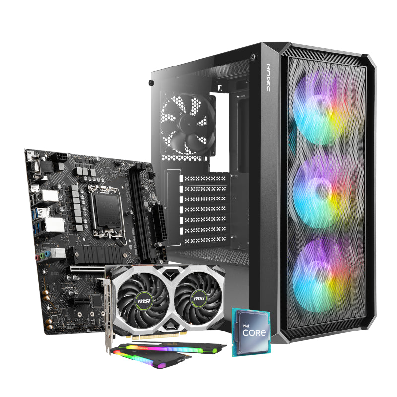Pcbuilder I5 12400 Gtx1660 16Gb 500Gb W11H