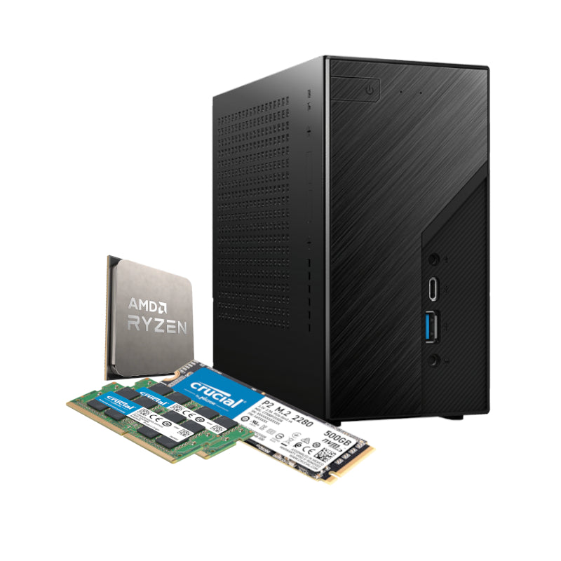 PCBuilder AMD Ryzen 5 5600G ESPIONAGE Windows 11 ASRock Mini PC