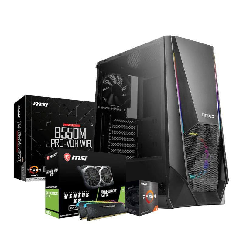 Pc Builder Amd Ryzen 5 5600x Scout Windows 11 Antec Gaming Pc